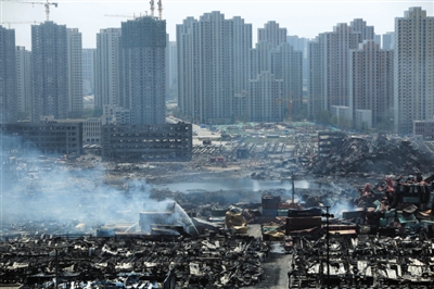天津爆炸地规划乱象：距天河一号仅1500米