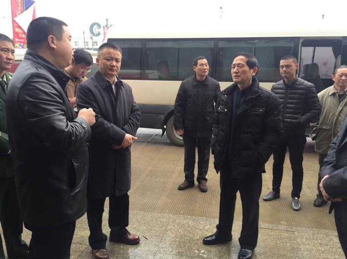 市政协主席胡邦明在南陵督查安全生产工作