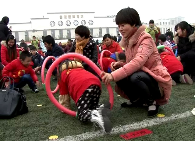 成长的喜悦亲子运动会