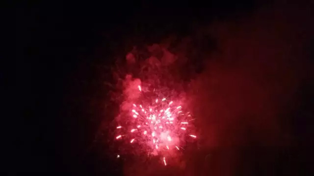 博文中学篝火晚会