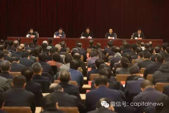 北京市委副书记、市长王安顺，市人大常委会主任杜德印，市政协主席吉林出席会议。