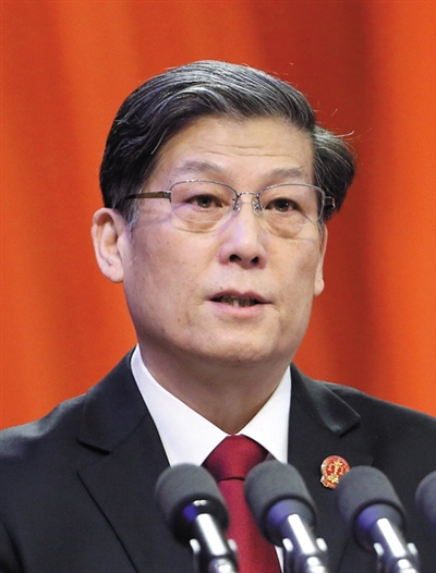 资料图：北京市高院原院长慕平。 新京报记者 侯少卿 摄